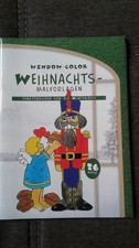 Window Color Weihnachtsmalvorlagen mit Vorlagenbogen