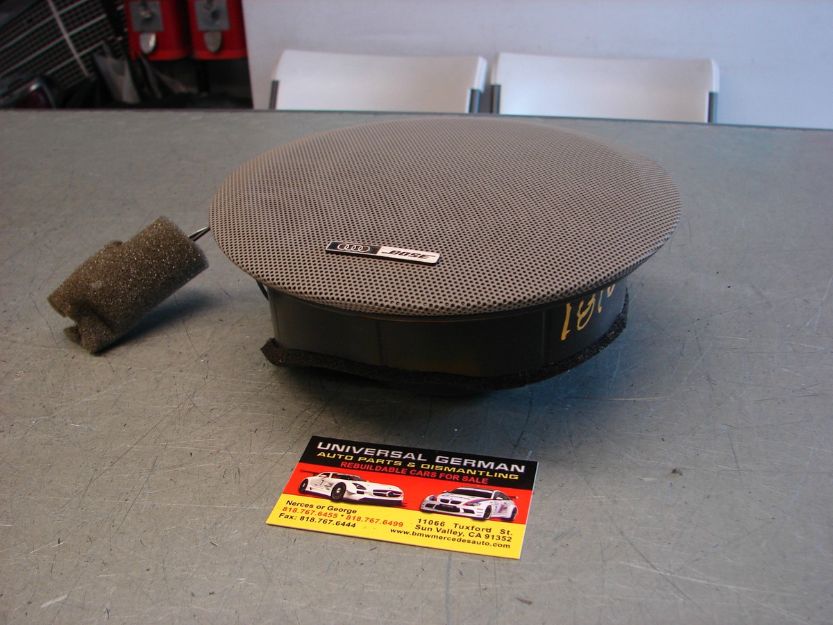 AUDI A8 00 01 02 03 REAR BOSE DECK SPEAKER LEFT REAR 4D0035401C