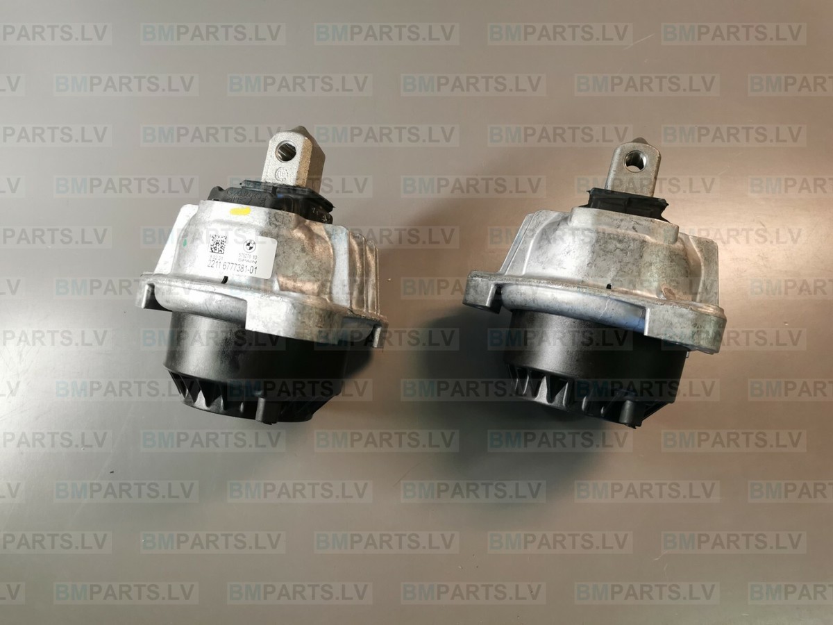 NEW GENUINE BMW F07 GT F10 F11 F01 & LCI ENGINE MOUNT PAIR 6777381 