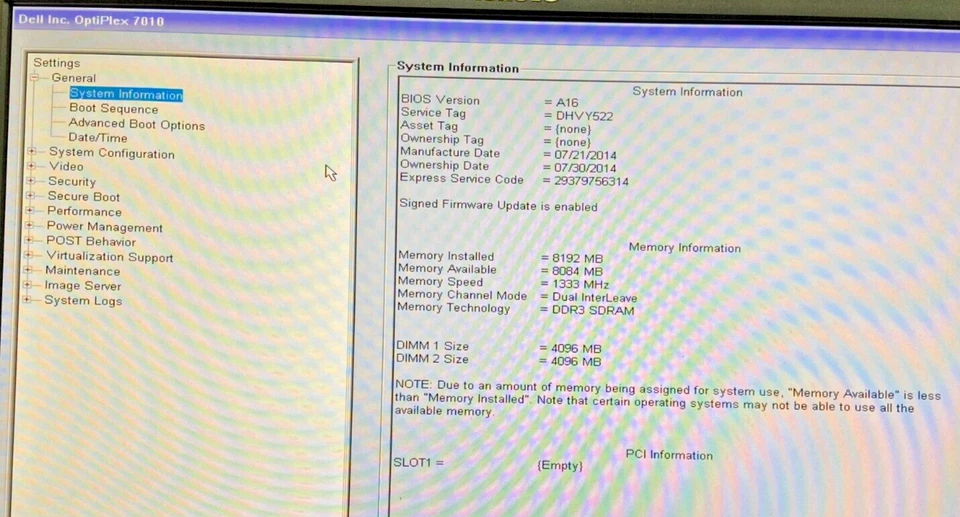 Dell OptiPlex 7010 SFF- i3-2100 - 8GB RAM - 256GB SSD - POWER CABLE (OFFERS OK) - Image 2 of 4