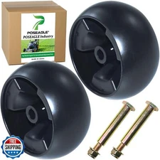 POSEAGLE 2 Pack 734-04155 Deck Wheel Replace Toro 112-0677 for Cub Cadet GT10