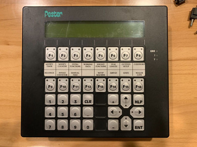 Lauer Pester Pac PSC095.5 A Operator Interface Panel - Used - US Seller