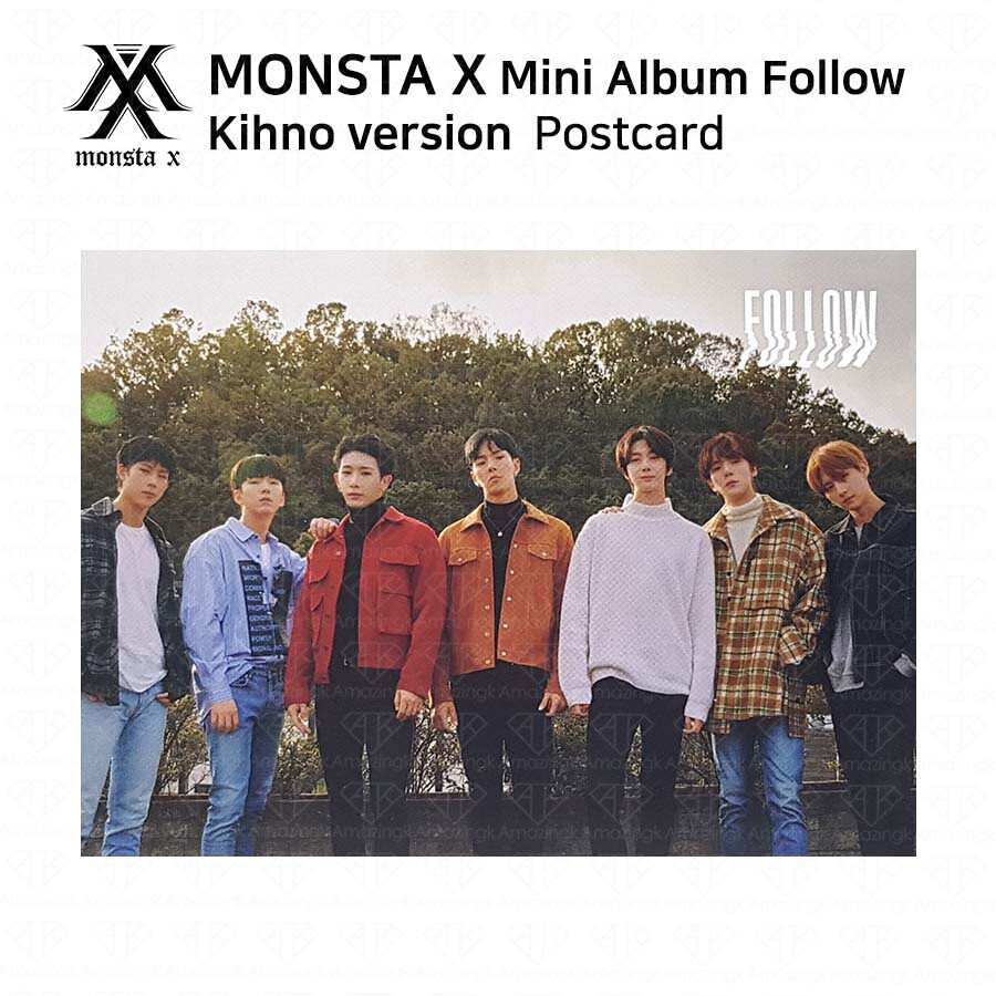 MONSTA X 7th Mini Album FOLLOW FIND YOU Smart Kit Official