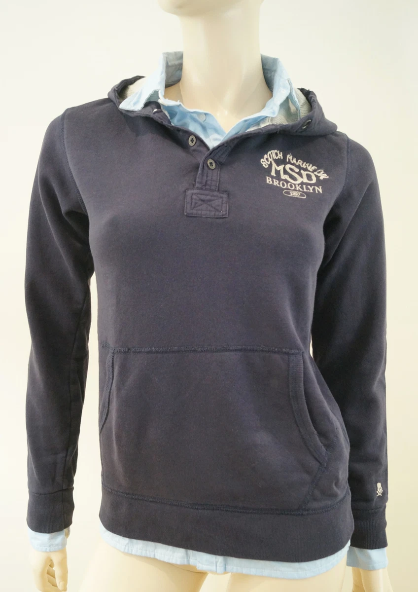 Sweatshirt with cheap attached collar