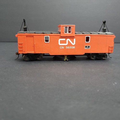 HIGHLY DETAILLED HO CN 56208 CANADIAN FLANGER CABOOSE HANDMADE RESIN RARE C18 - Picture 8 of 15