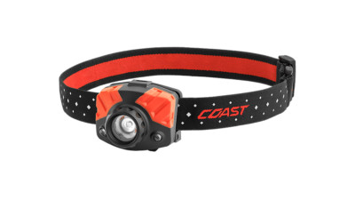 Coast Products 21531 FL75R Rechargeable Pure Beam Focusing Headlamp BLACK