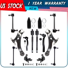 Front Lower Control Arm Tie Rod End Sway Bar For 02-03 Lexus ES300 Toyota Camry