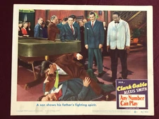 ANY NUMBER CAN PLAY LOBBY CARD MOVIE POSTER 1949 CLARK GABLE ALEXIS SMITH 3