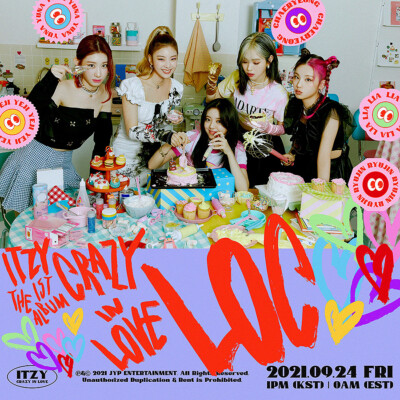 ITZY CRAZY IN LOVE 1st Album SPECIAL EDITION JEWEL CASE Ver