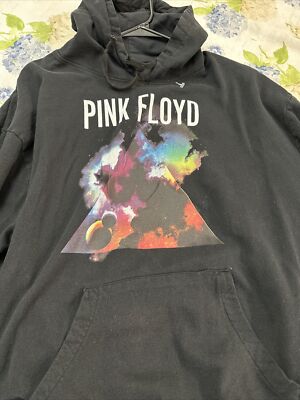 Pink Floyd Sweater Adult XL Graphic Rock Band Music Pullover Hoodie