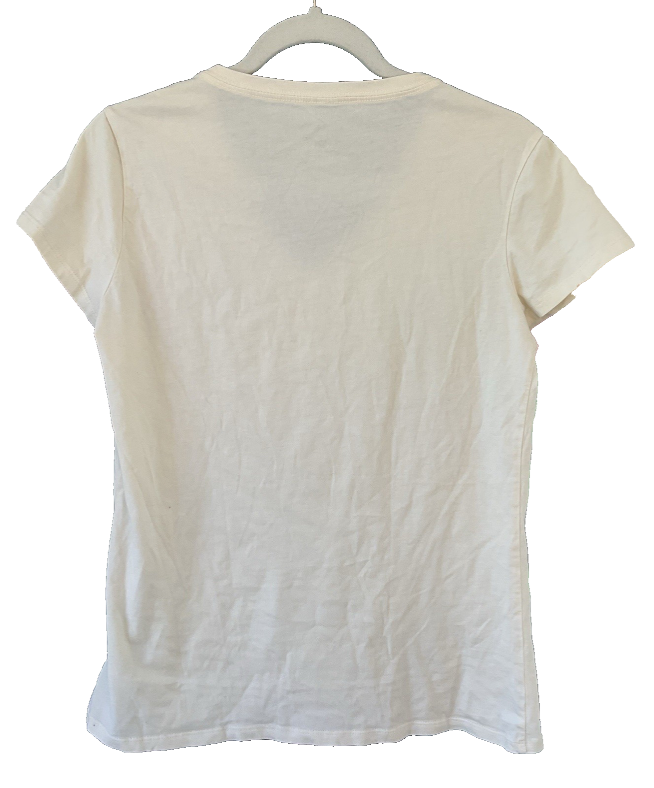 ARC'TERYX Arc’teryx Camicia Donna Scollo a V Crema con Disegno Foglia Colorata Taglia Media