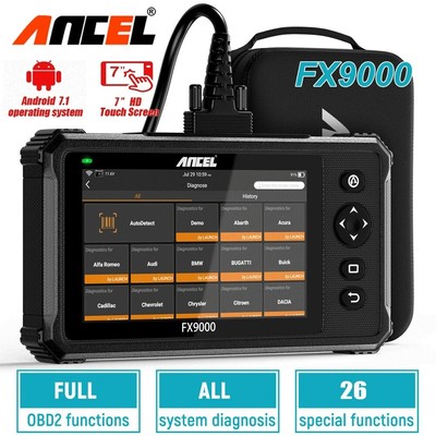 ANCEL FX9000 OBD2 Diagnosegerät Alle System Auto ABS SAS EPB DPF TPMS Scanner 