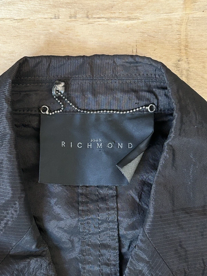 John Richmond Summer Jacket & Capri Trousers Outfit Black Women’s USA Size 6 - Image 4 of 4