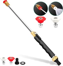 High Pressure Power Washer Water Spray Gun Nozzle Wand Attachment Garden Hose