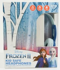 Disney Frozen 2 Kid Safe Headphones Adjustable Headband Soft Ear Cushion