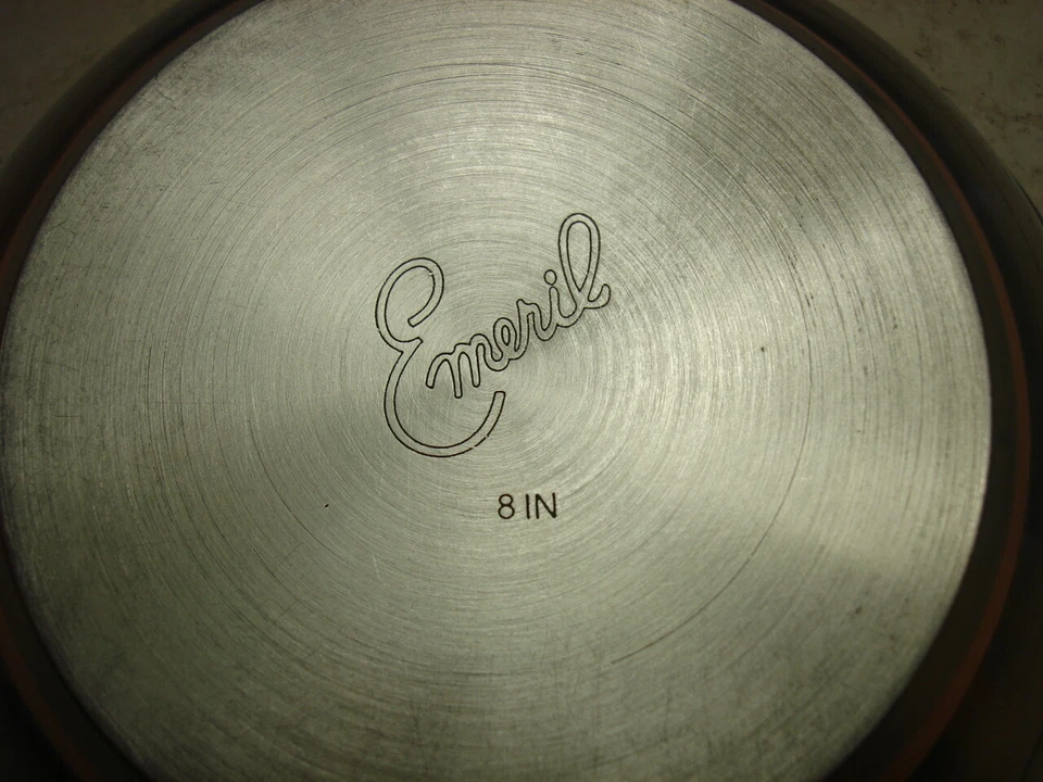 EMERIL HEAVY WGT. 18/10 STAINLESS 8" OPEN SKILLET W/COPPER CORE S/S BOTTOM EUC - Image 2 of 4