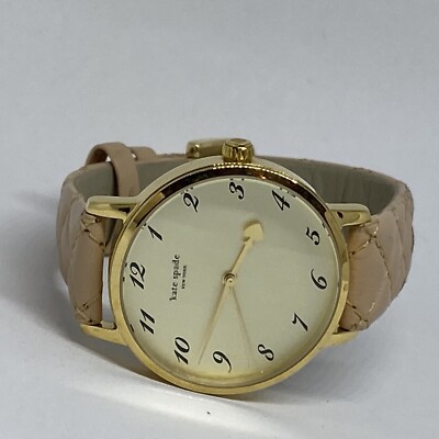 Kate Spade New York Metro 0785 Women Beige Leather Analog  display picture 1