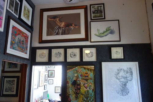 "Walrus Rider" Original Painting by Alex Pardee - Picture 13 of 13