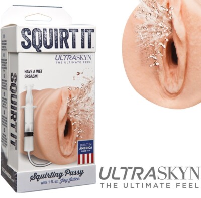 Squirt It SUIRTING PUSSY Male Masturbator Sex Toys Men JOY JUICE w/  ULTRASKYN | eBay