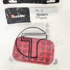 Truck-Lite 4550-3 Red 3x5 Rectangular Signal-Stat Stop Turn Tail 24 LED Light