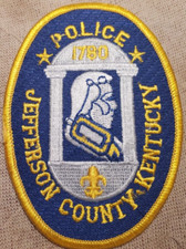 KY Jefferson County Kentucky Police Shoulder Patch