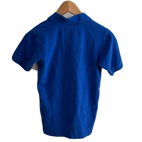Faded Glory Boys Polo Shirt Top Size 8 M Medium Blue Short Sleeve - Picture 5 of 6