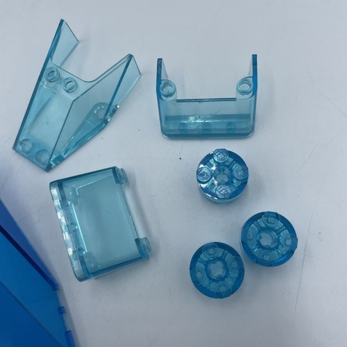 Lego Space Trans Dark Blue Translucent, Vintage - Picture 4 of 6