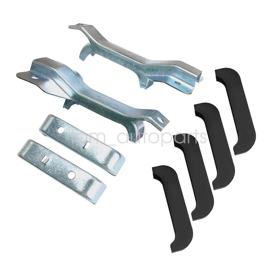 For 1967-1972 Chevy Gmc Truck C10 C20 4 Core Heavy Duty Radiator Bracket Kit New Foto 3 de 4