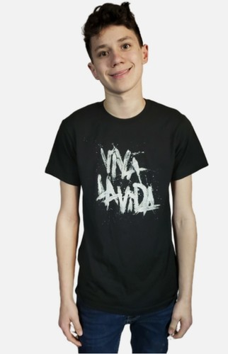 Black COLDPLAY Rock Band Concert T 