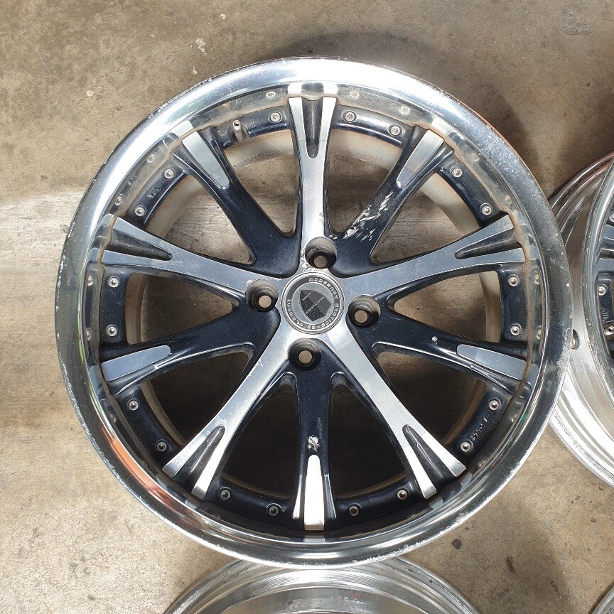 WORK SCHWERT SW4 ワーク シュバート 17インチ 4本 7J4HPCD100+40