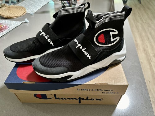 Size 12- Men’s Black Champion Rally Pro Sneakers New With Box