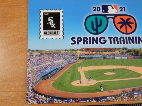CHICAGO WHITE SOX LOS ANGELES DODGERS MLB 2021 SPRING TRAINING POSTCARD NEW - Picture 3 of 5