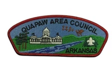 Quapaw Area Council AR CSP RED Bdr (NE3372)