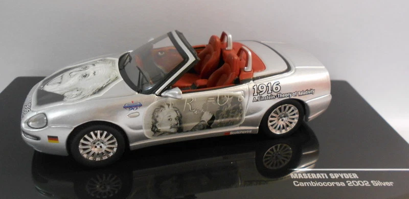 Ixo escala 1/43 MOC054 MASERATI SPYDER CAMBIOCORSA 2002 PLATA Foto 2 de 3