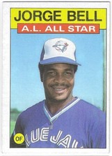 George Bell - Pick Your Card - Various Years MLB Toronto Blue Jays