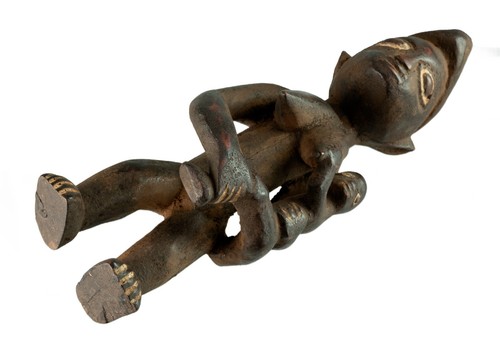 Statuette Africaine Kongo Maternité - Fétiche RD Congo Art Africain - 17488 - Picture 10 of 10