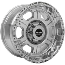 (1) 17x8 +0 Pro Comp PA89 Kore 6x5.5 Polished Wheel