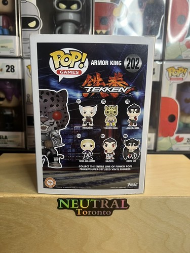 Funko POP! Games: Tekken 'Armor King' #202 (GameStop) Vinyl Figure - Picture 5 of 10