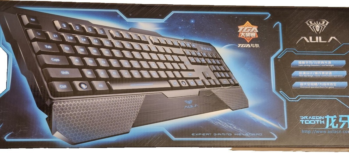 AULA Dragon Deep Mechanical Gaming Keyboard High Action, Works Great DC5V | eBay AULA Dragon Deep Mechanical Gaming Keyboard High Action, Works Great DC5V | eBay