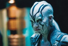 SOFIA BOUTELLA signed Autogramm 20x30cm STAR TREK in Person autograph COA