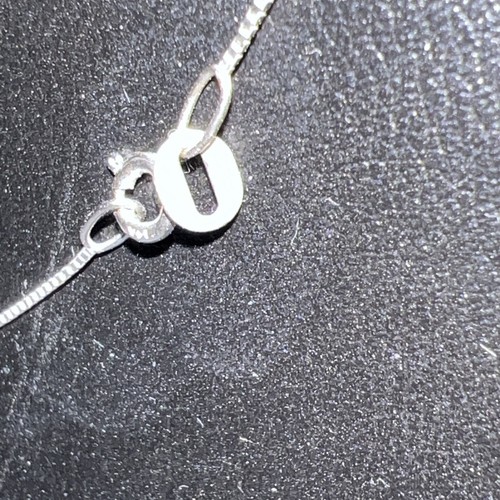 Diamond Tilted Heart Dangle Pendant in 14K Solid Gold | 18" Chain - Picture 5 of 5