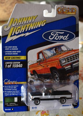 Johnny Lightning 1983 FORD RANGER XL 1 OF 15940 Classic Gold