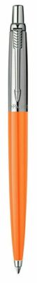 Parker Jotter Ballpoint Pen Orange  50Th Anniversary Blue M Pt  New 