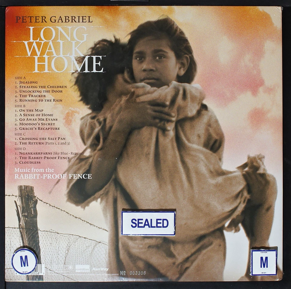 Peter Gabriel - Long Walk Home 45RPM- original 2xLP record [NHB2-126] USA SEALED - Image 4 of 4