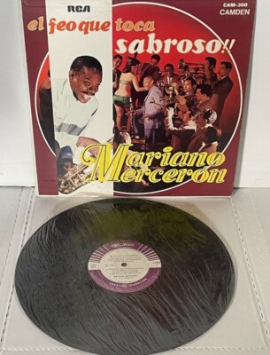 MARIANO MERCERON Y SU ORQUESTA - EL FEO QUE TOCA SABROSO - RECORD VINYL LP
