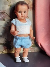 BAIGNEUR CELLULOID PETITCOLLIN  jambes droites 37,5 cm , années 40 , TBE