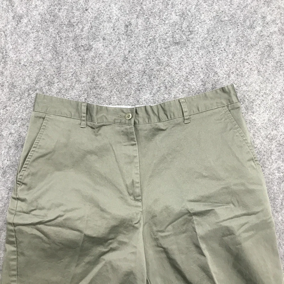 Pantalones Cortos Kim Rogers Mujer Talla 14 Verde Cintura Elástica Frente Plano Elastizados Relajados Foto 4 de 4