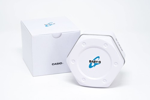 CASIO BABY-G BA-110TX-7A BA110 WHITE/GREEN LADIES WATCH - Picture 4 of 4