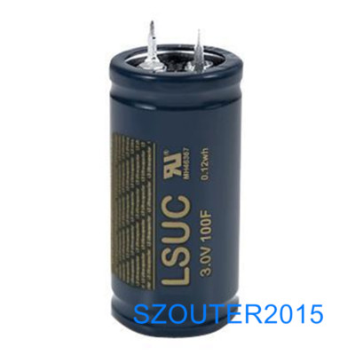 1PCS 3V 100F Supercapacitor LS Farad Capacitor LSUC003R0S0100FEA 22mm*46mm NEW