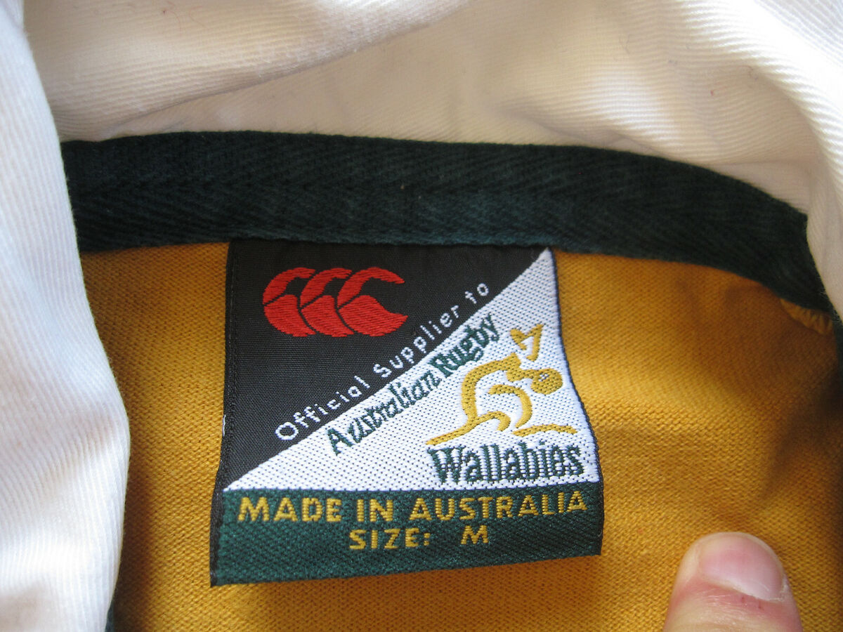 Maillot Rugby Canterbury 2000 Australie Wallabies Australia
